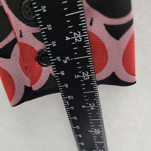 ZARA NWT SHEER BLOUSE BUTTON UP - Picture 9 of 9